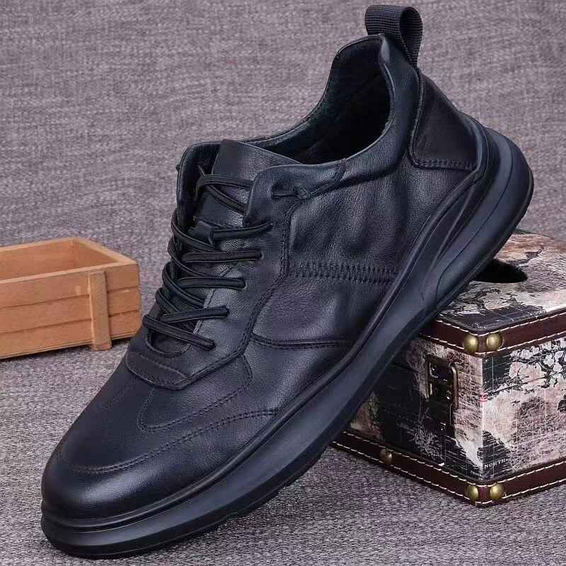 9鞋时尚百搭透气黑色潮流