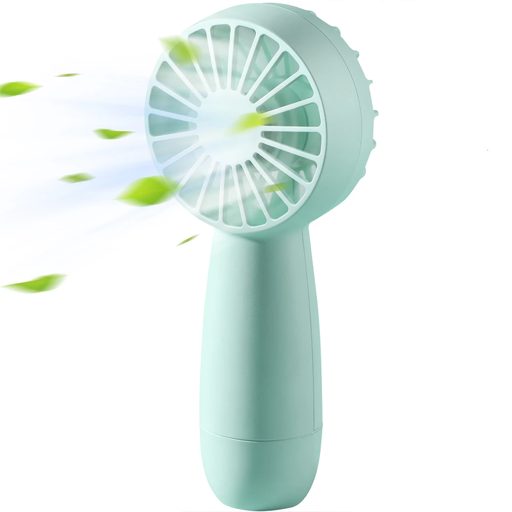 手持小巧便携随身解暑风扇充电式超长续航大风力学生小风扇