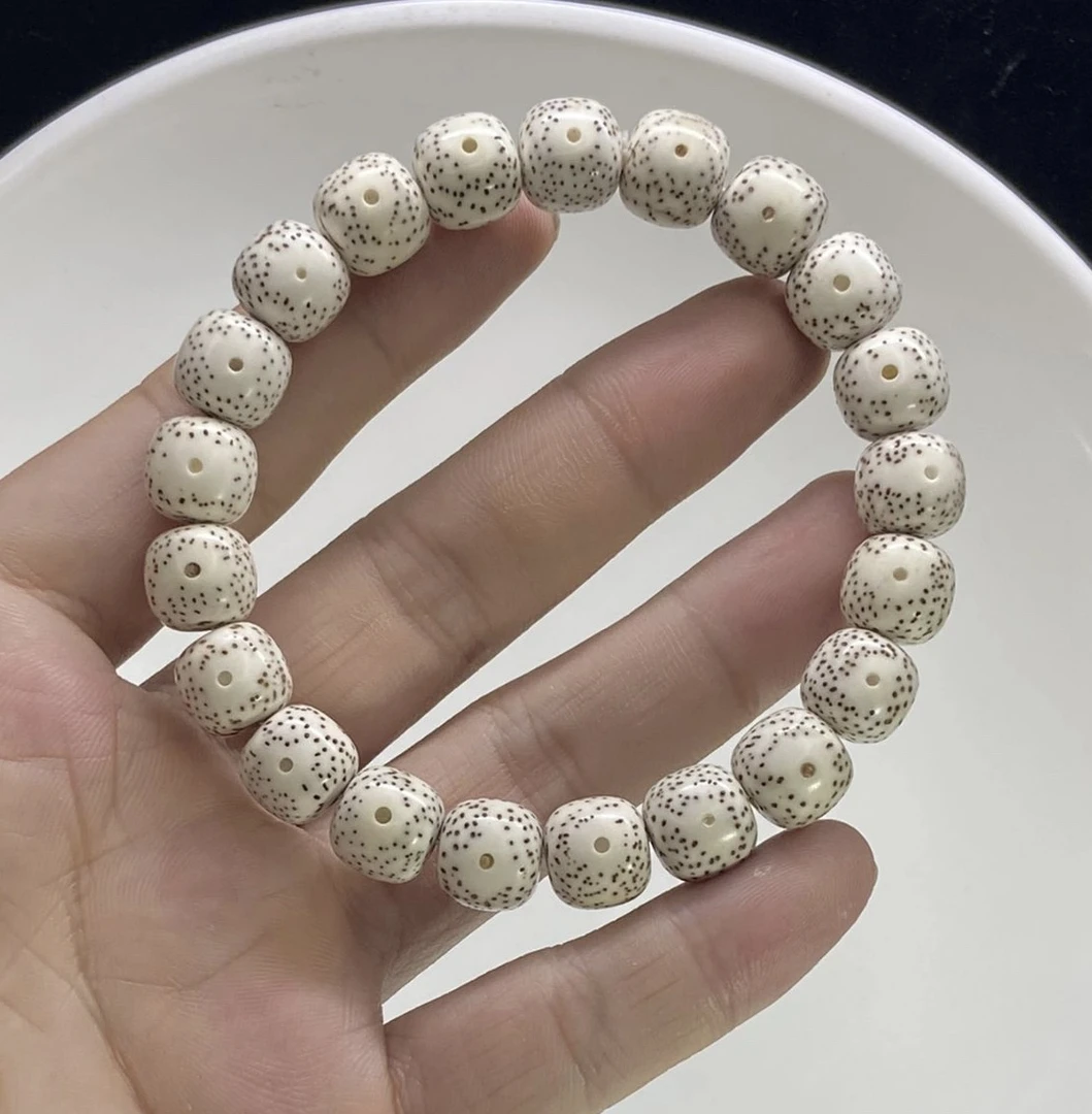 A级星月菩提子文玩手串原生态月留白 多尺寸可选