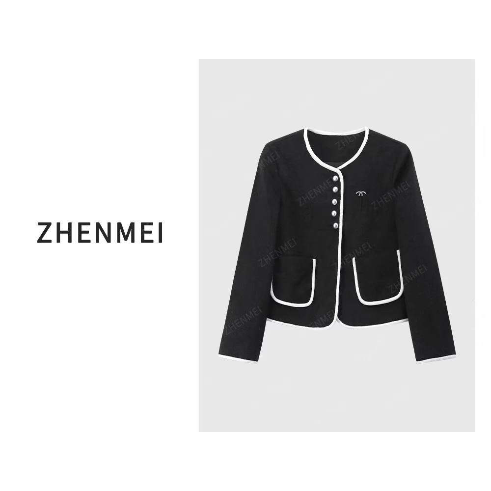 2024秋冬法式简约小香外套86A513