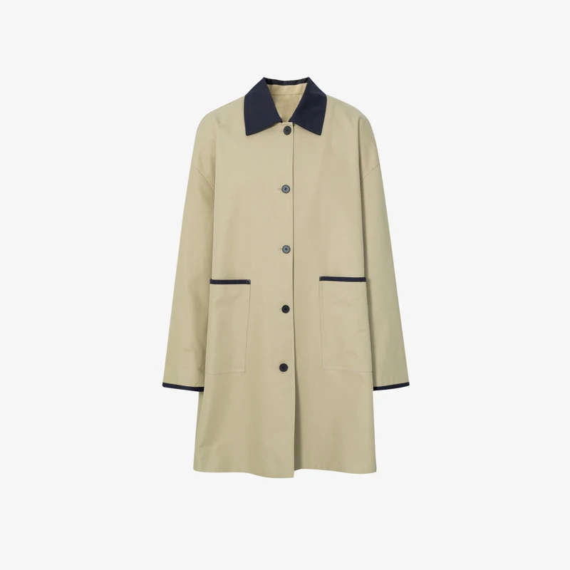 【欧若风】麦檬商场款25春休闲卡其时尚百搭风衣外套女5F9960901