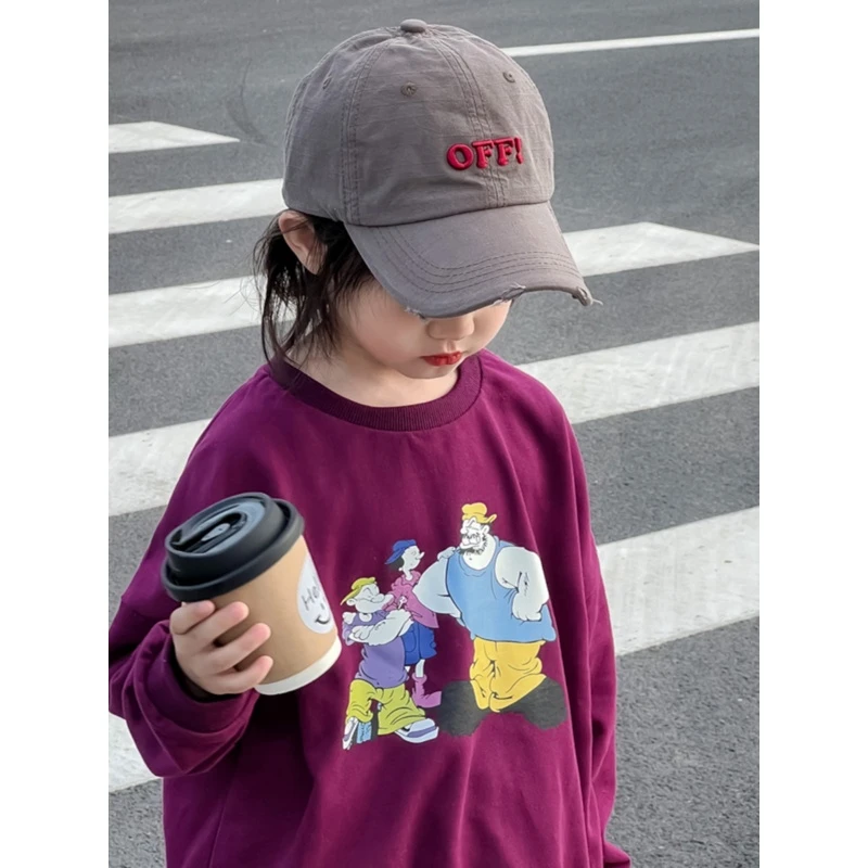 儿童鸭舌帽子韩版男女童春秋季新款鸭舌帽刺绣棒球帽男童棒球帽女