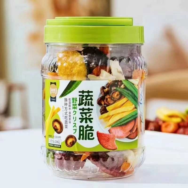金语蔬菜脆水果脆218g 低温脱水混合果蔬干解馋代餐休闲茶点零食