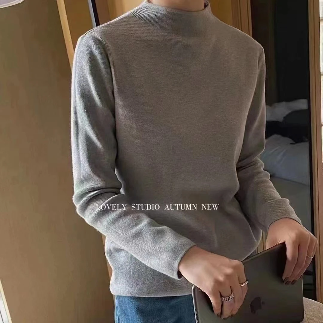 随机针织打底衫