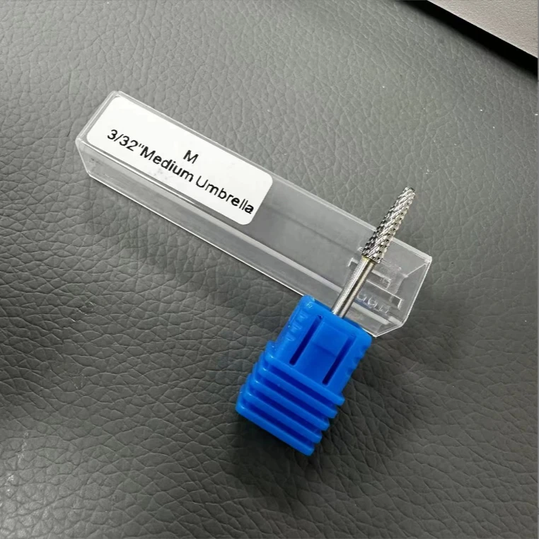 美甲6合1小号螺旋纹钨钢打磨头