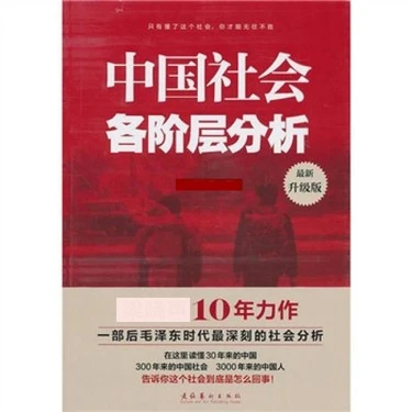 杨老师的书 阶层分析