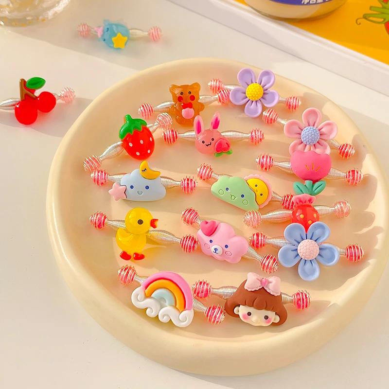 韩版婴儿童拉拉夹弹簧夹可爱宝宝拉拉夹女童发夹儿童发饰头饰品