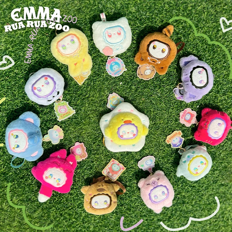 动物王国香包盲盒IEMMA RUA RUA ZOO 毛绒盲盒摆件挂件潮玩礼物