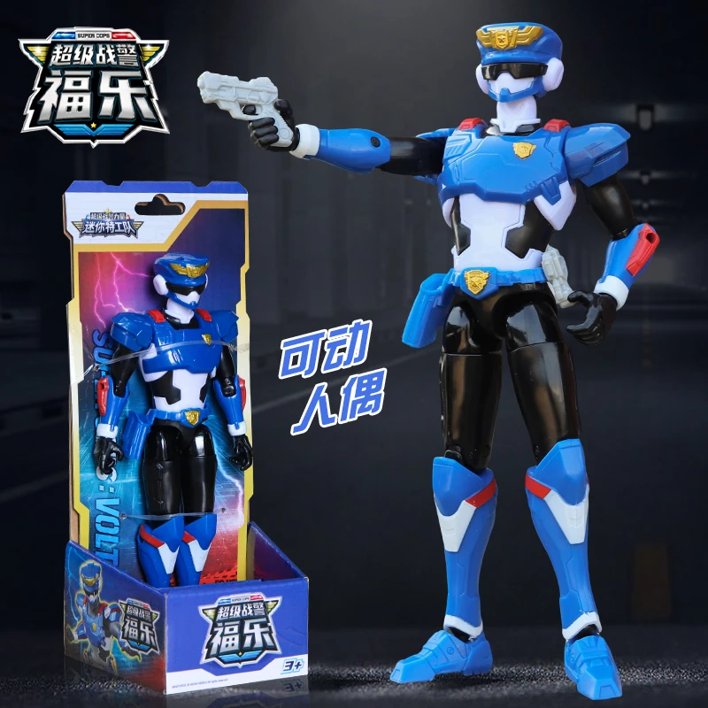 迷你特工队7超级战警力量玩具福乐露西小米特工战士可动人偶男孩x