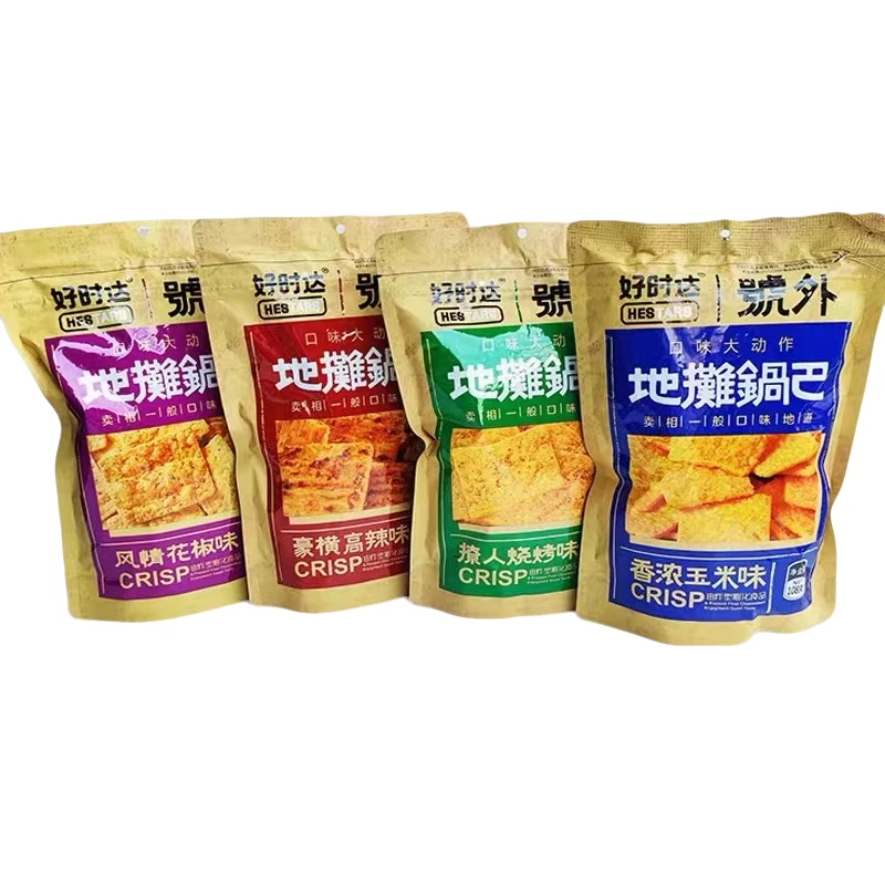 【9.9元3包】好时达地摊锅巴108g*3