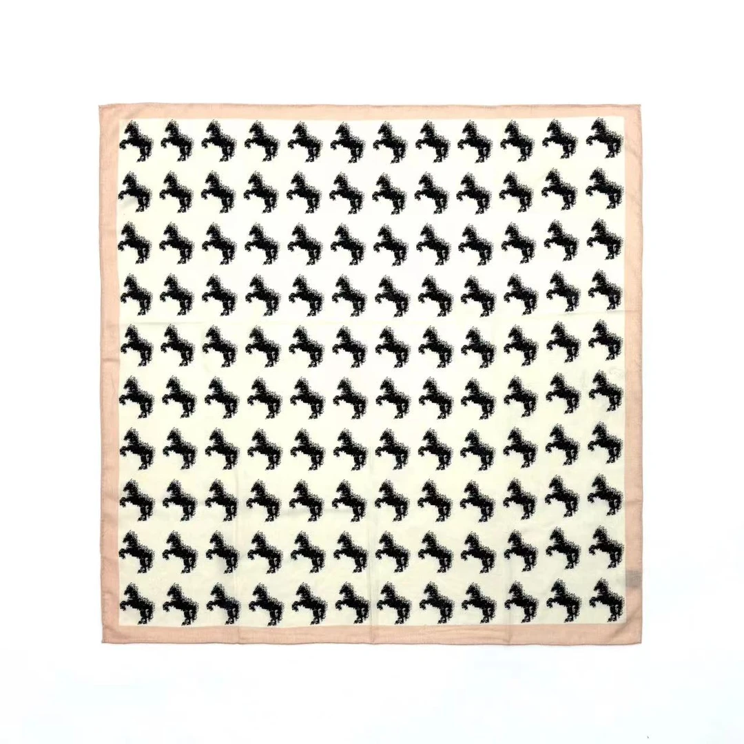 楊楊【丝羊绒方巾合集】重磅新款丝羊绒女士围巾披肩丝巾100*100