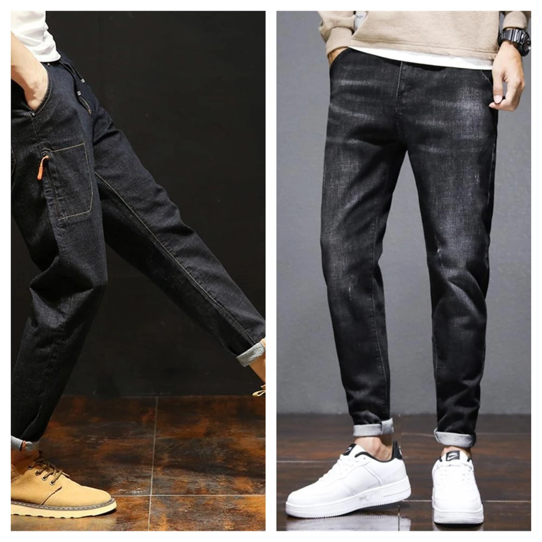 【恭】潮流百搭休闲男士牛仔裤 孤品尾货 gxfc