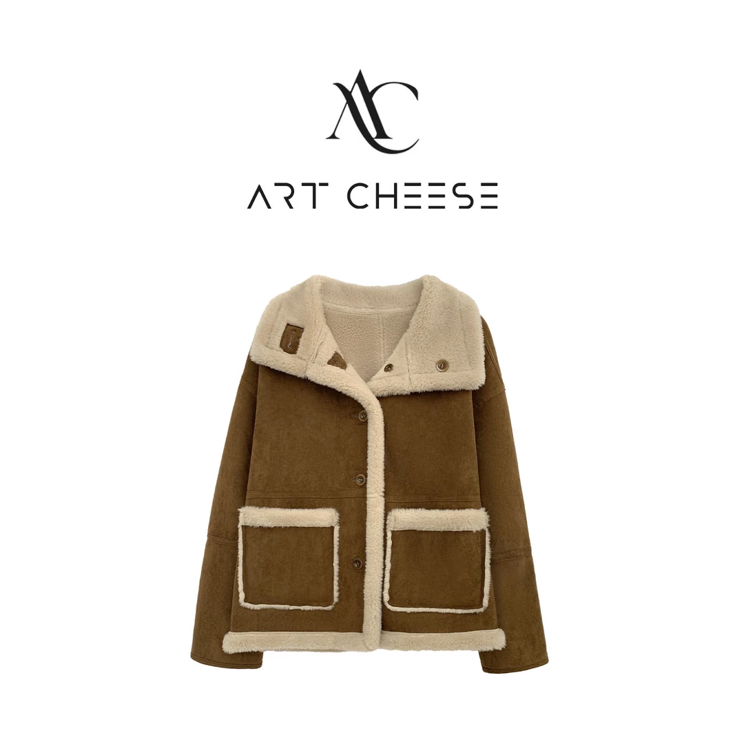 【芝士Cheese】摩卡旧梦 冬时尚休闲韩版加厚百搭保暖外套