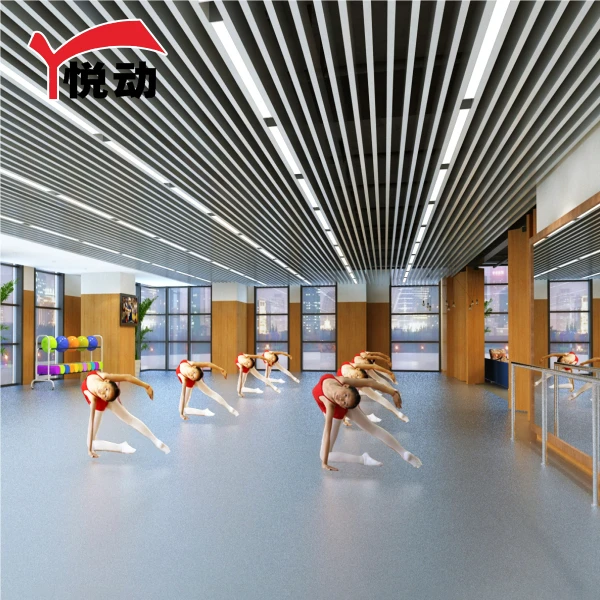 专业弹性舞蹈地胶瑜伽运动耐磨中国舞街舞拉丁塑胶pvc地板胶地垫