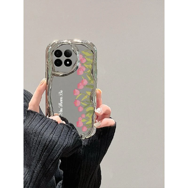 红米k70手机壳redmik70pro保护套全包防摔K70e女款K70Pro创意镜面