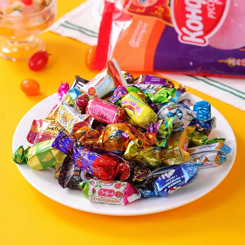(秋天爸爸专属）俄罗斯进口高品质混合巧克力糖果500克