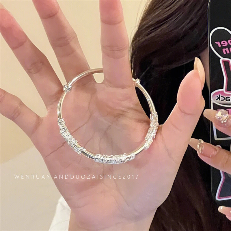 古风设计感轻奢潮流百搭手环可调节送女友闺蜜节日礼物简约ins