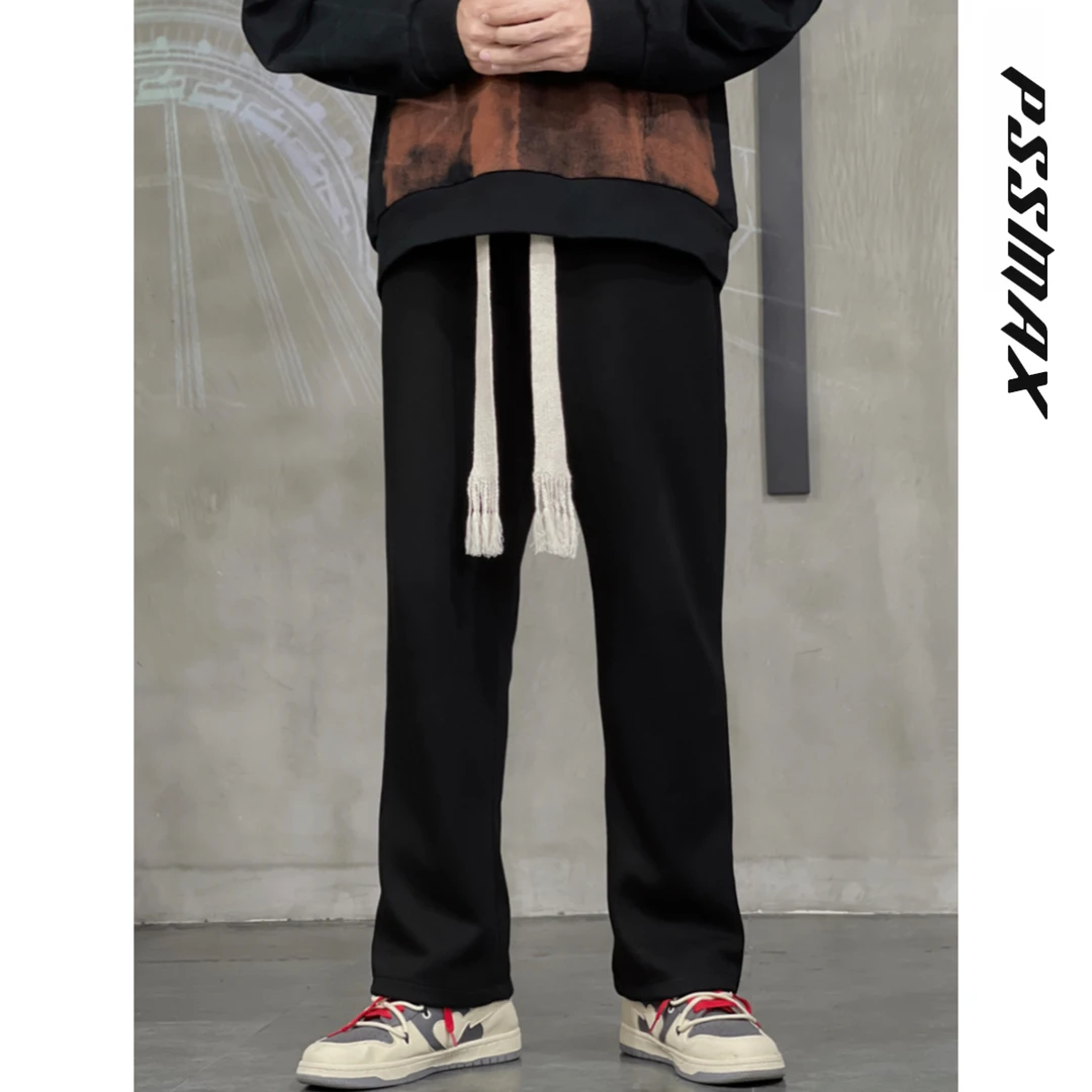 【现货】【PSSMAX】胖俗俗【显瘦神裤】2025秋冬男士显瘦高街百搭休闲裤