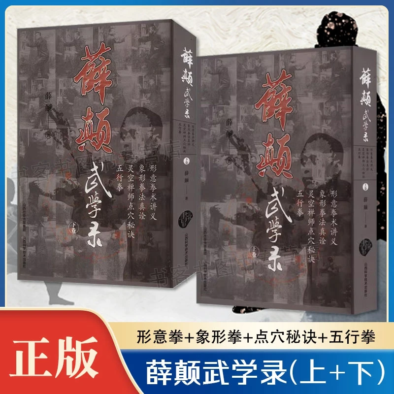 薛颠武学录 上卷下卷 薛颠 学习形意拳象形拳法真诠灵空禅师点穴