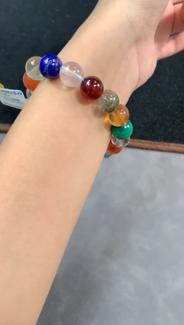 【闪购商品】水晶手链未镶嵌14号多宝单圈11mm