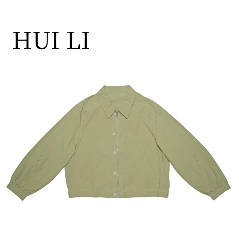 【慧丽  心选】2024春季韩版潮流时尚休闲宽松显瘦气质薄款外套7866