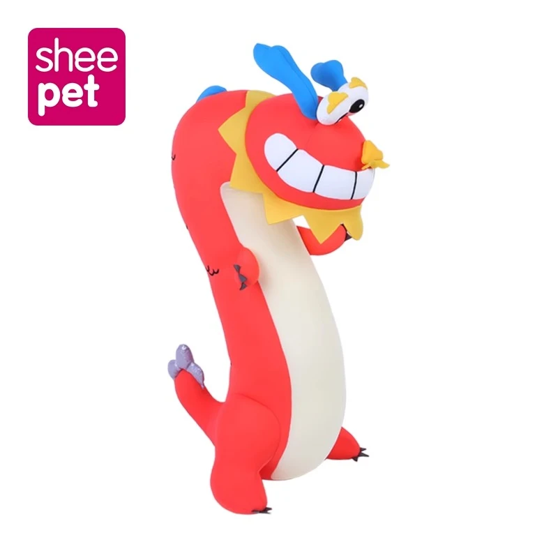 sheepet/舒宠欢喜红龙公仔玩偶可爱娃娃礼物睡觉抱枕儿童毛绒玩具