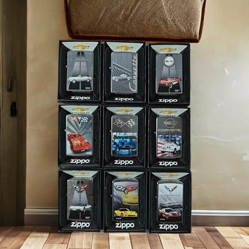 ZIPPO雪佛兰克尔维特系列收藏 美版200 CHEVY CORVETTE  TC9901CY