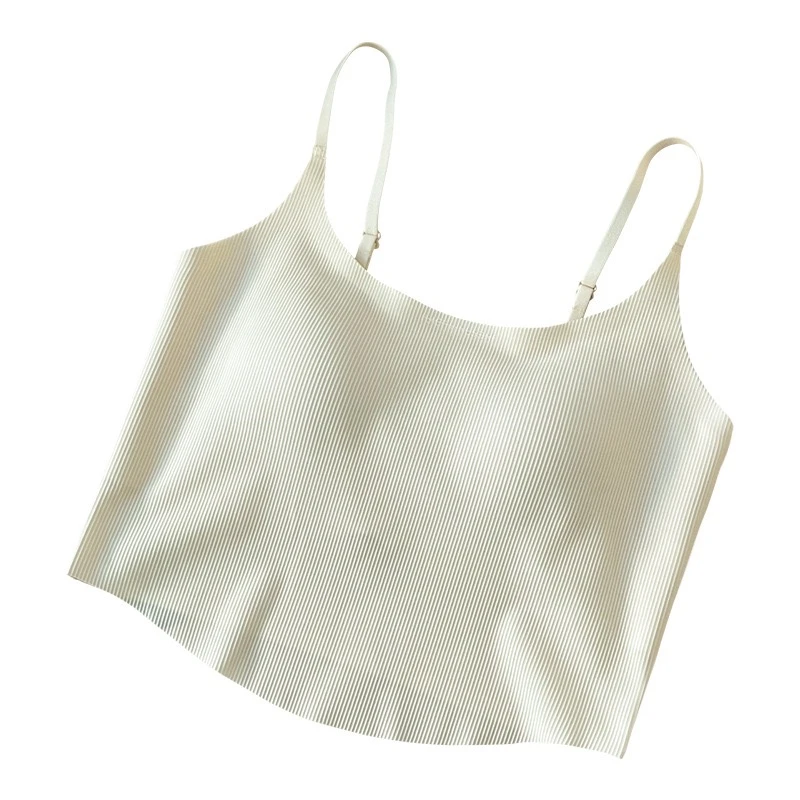 【甜柚柚】时尚简约二合一文胸吊带1000