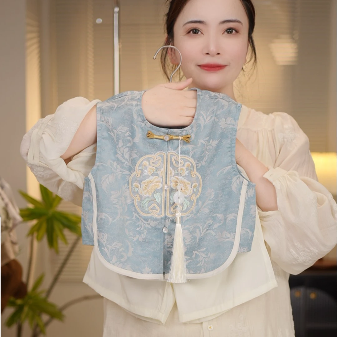 【现货】2025夏季新款男童女童新中式中国风古风中式儿童套装18675