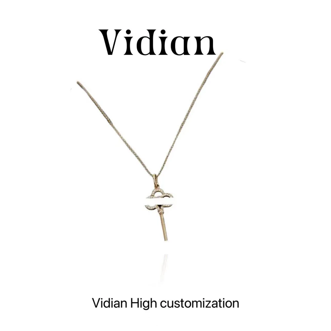 Vidian 小众设计钥匙项链