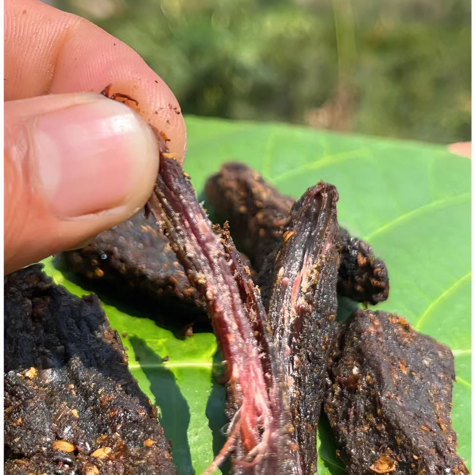 云南普洱特产炭烤小黄牛干巴开袋即食