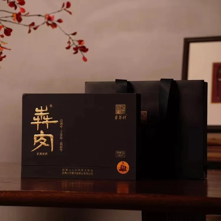 岩茶村 犇肉（黑） 一盒（6泡装） 共51克 牛栏坑肉桂 乌龙茶
