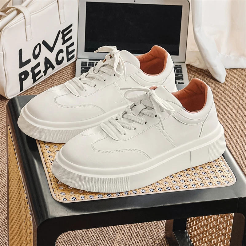 Off-AFT2024年春季新款小白鞋运动板鞋潮流ins百搭厚底鞋子男潮鞋