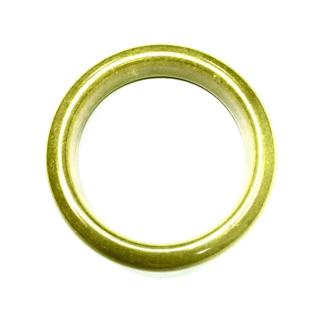 国玉天宫牛黄玉黄金芽手镯504