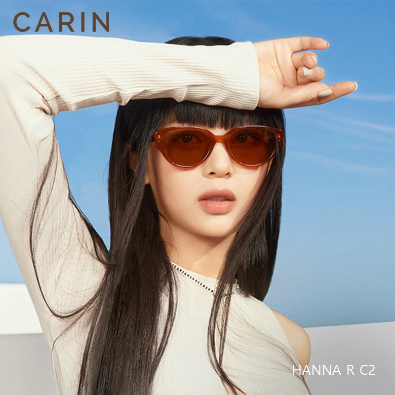 韩国直邮【刘诗诗NewJeans同款】CARIN墨镜HANNA防紫外线板材太阳镜
