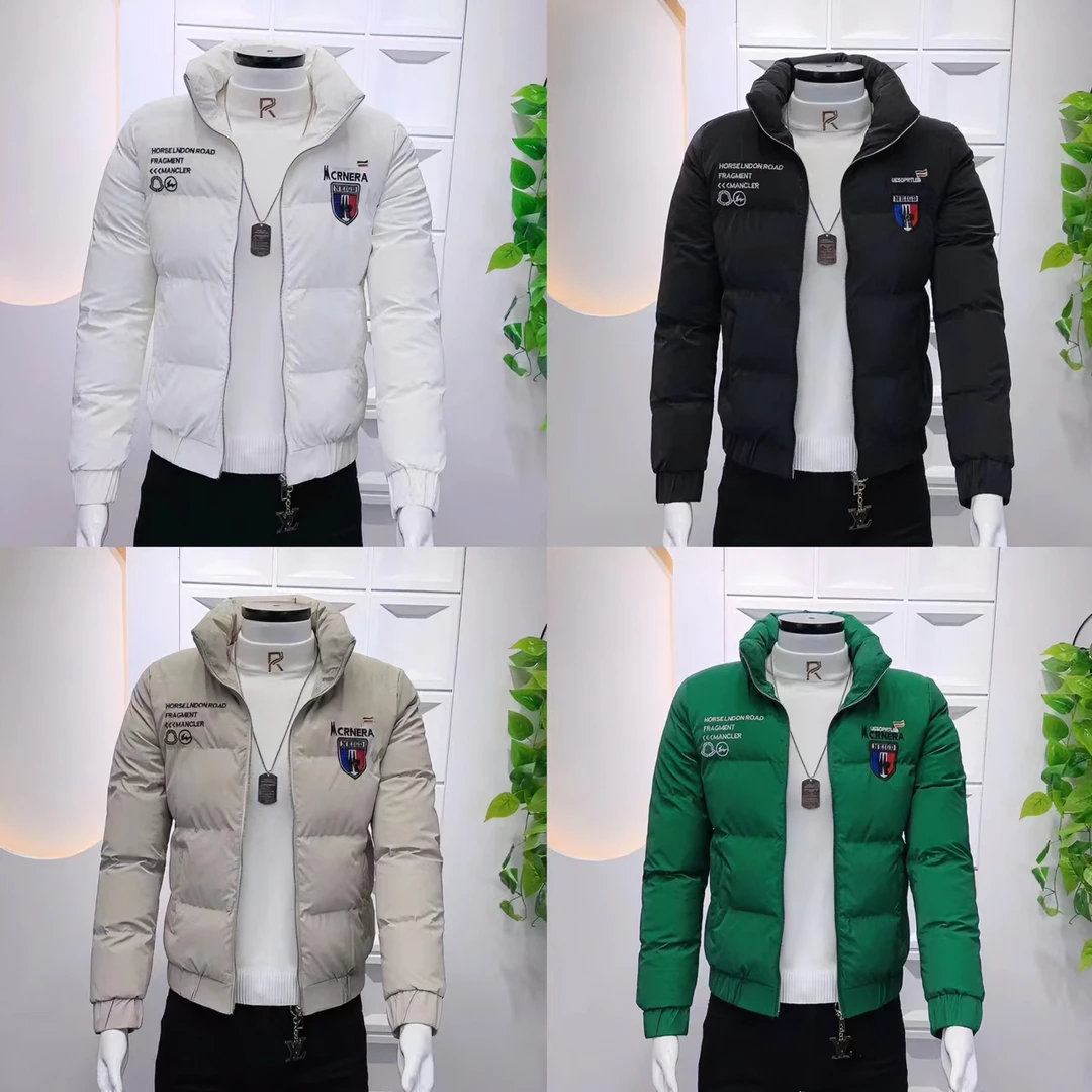 冬季韩版简约气质时尚立领机车棉服保暖休闲百搭潮流男士棉服