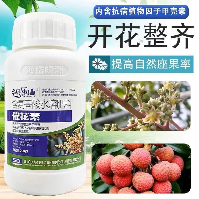 催花素花芽分化剂促进细胞分裂增蕾催花授粉瓜果蔬菜花卉叶面肥料