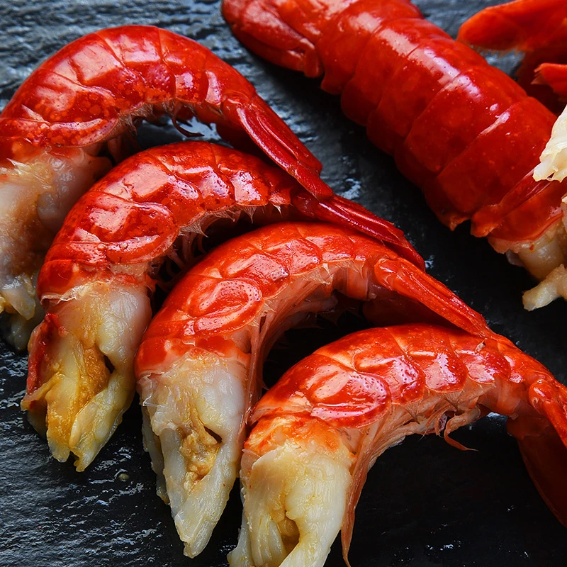 大特大 S新鲜带黄龙虾尾3包  每包65粒