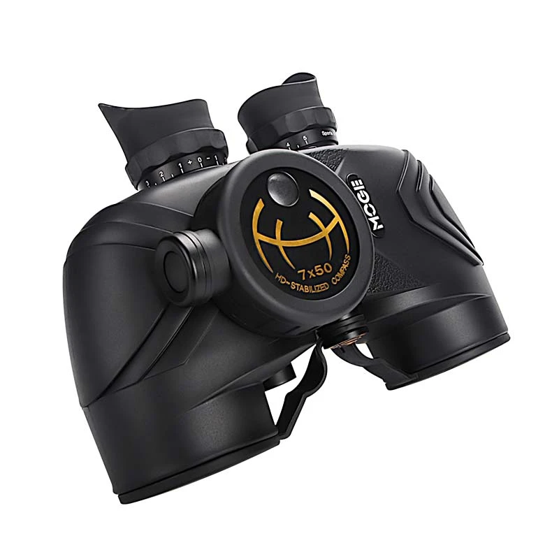 摩哥7x50航海电子罗盘望远镜高倍高清非红外夜视防水户外