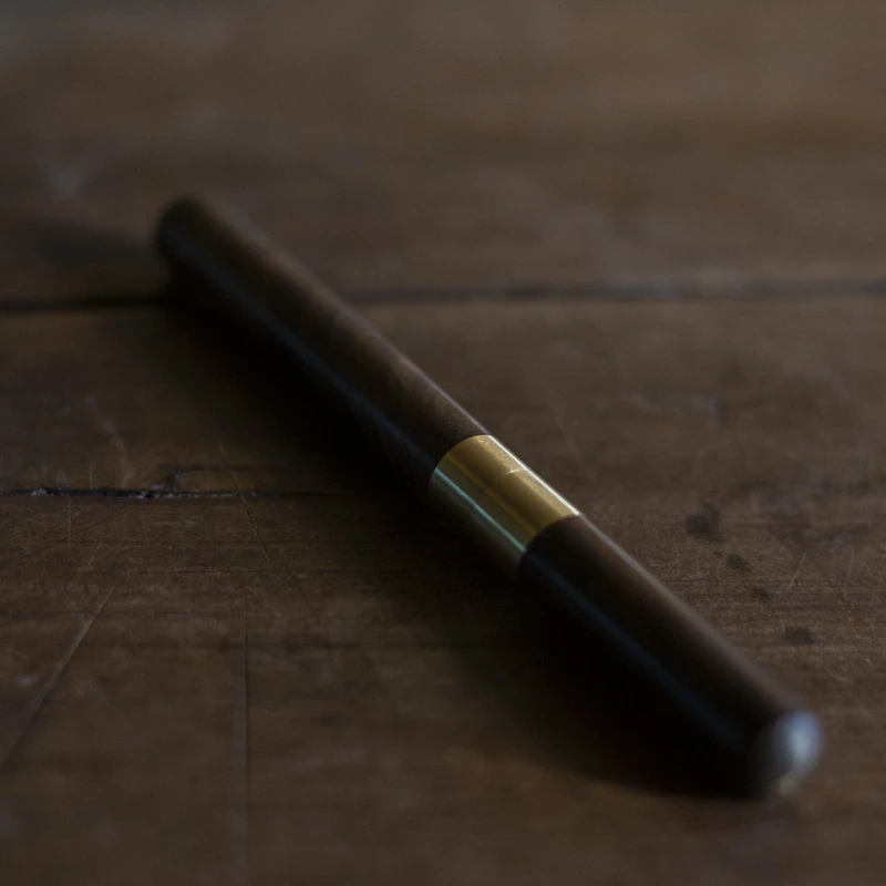 【福利上新】黑 檀小茶刀纯手工.15cm长.5037.黑 檀.木.撬茶