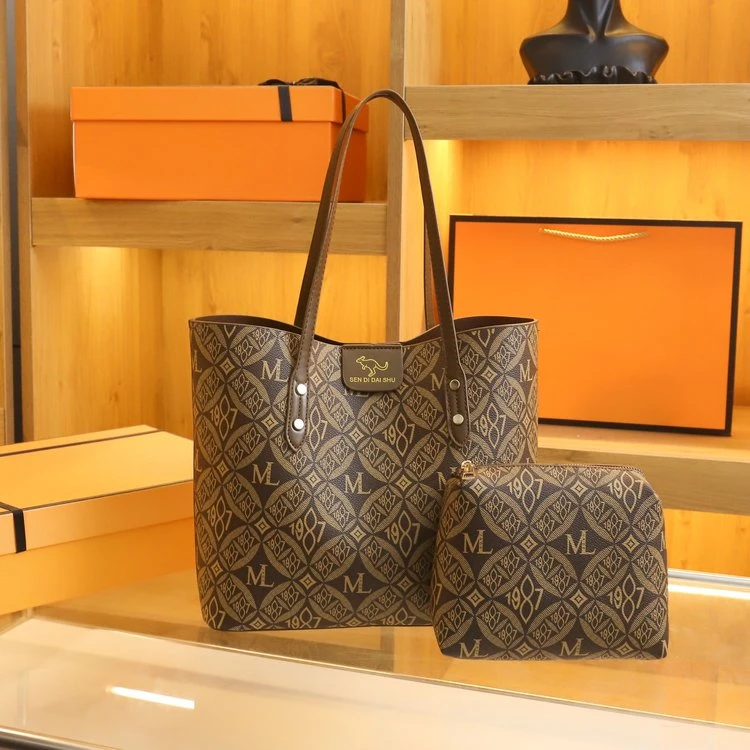 【长38宽12高28】网红轻奢时尚百搭女士潮流单肩肩包印花1088