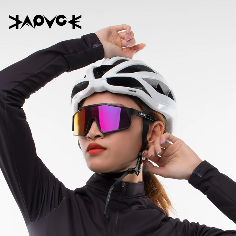 KAPVOE骑行眼镜运动山地公路自行车骑车防风近视偏光风镜 KE9022