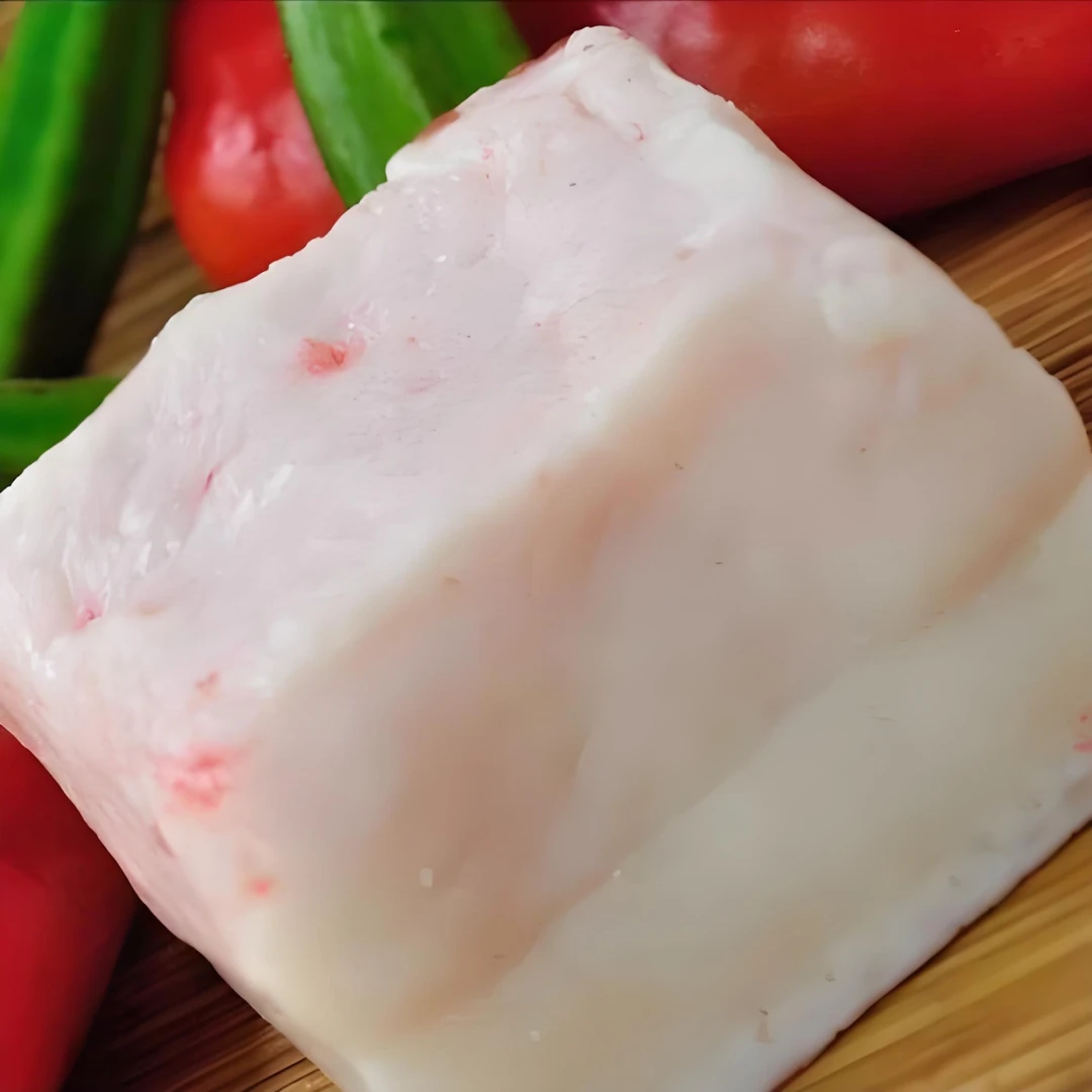 【肥膘现场称重】农家熟食饲养土猪肉