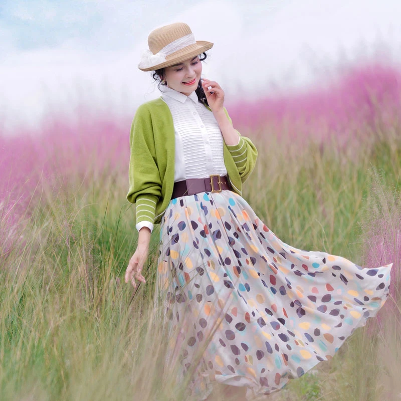 【红姐推荐】风琴褶设计感衬衫女秋冬新款百搭洋气宽松衬衣时尚上衣