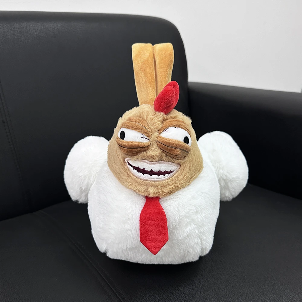 疗愈毛绒鸡包丑鸡咯咯鸡包包公仔打工人精神状态鬼迷日眼通勤包女