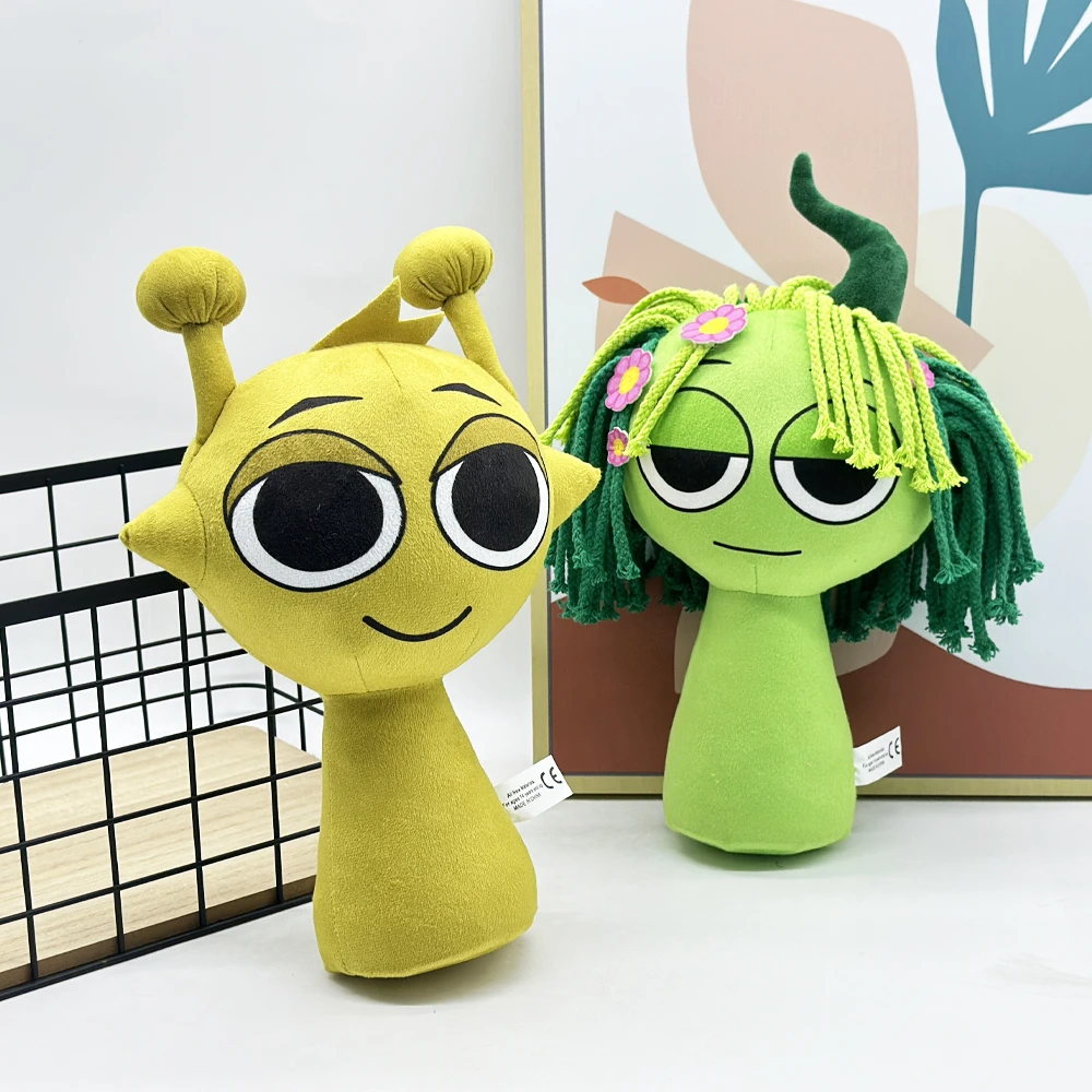 新品Sprunki节奏盒子混音西蒙温达毛绒玩具玩偶公仔娃娃游戏周边1