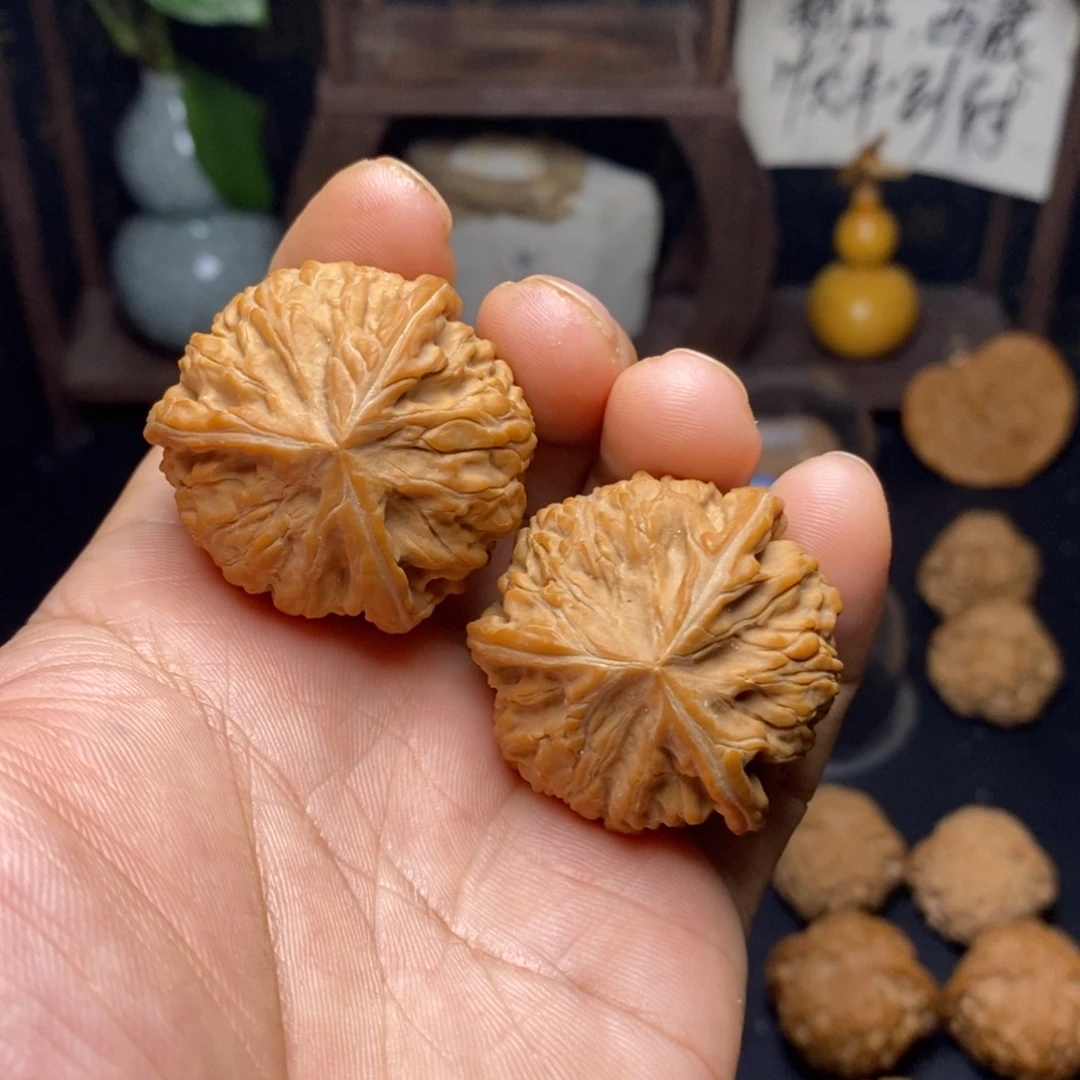 文玩核桃吊坠37+玉龙奔