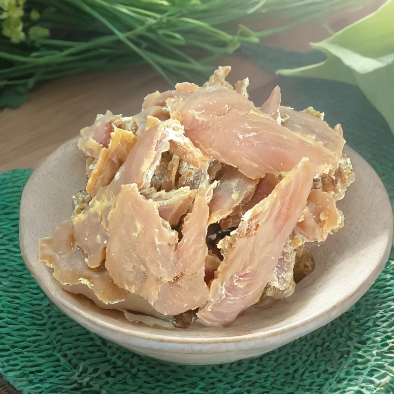 狗狗零食鸡胸肉块风干肉干小型犬烘干鸡肉块鸭肉块训犬奖励磨牙