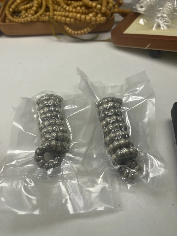 S8石玉料糯冰星月大肠卡8mm蒜瓣