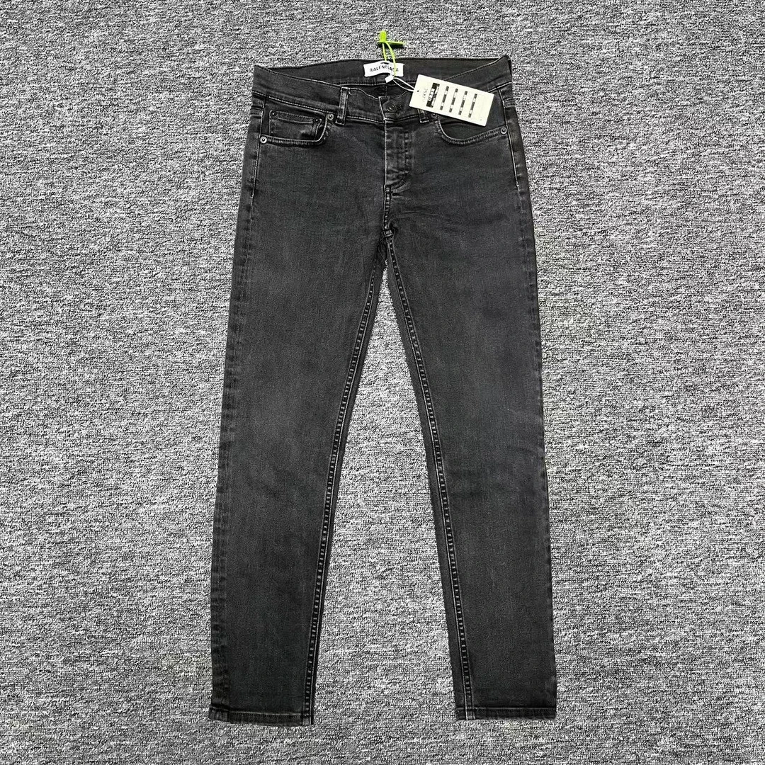 【聚星甄选】Balenciaga/巴黎世家男士休闲水洗牛仔裤 34码 jxsc155